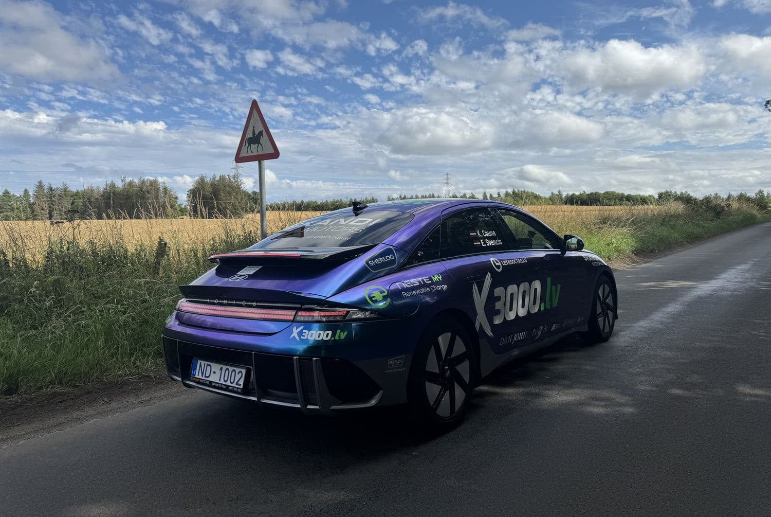 2025 07 27 F3 Hyundai Ioniq 6 © X3000 Skandi Motors Racing