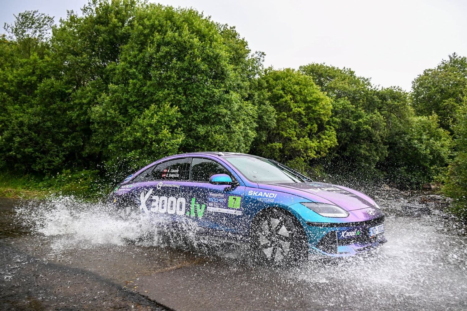 2025 07 27 F6 Hyundai Ioniq 6 © X3000 Skandi Motors Racing
