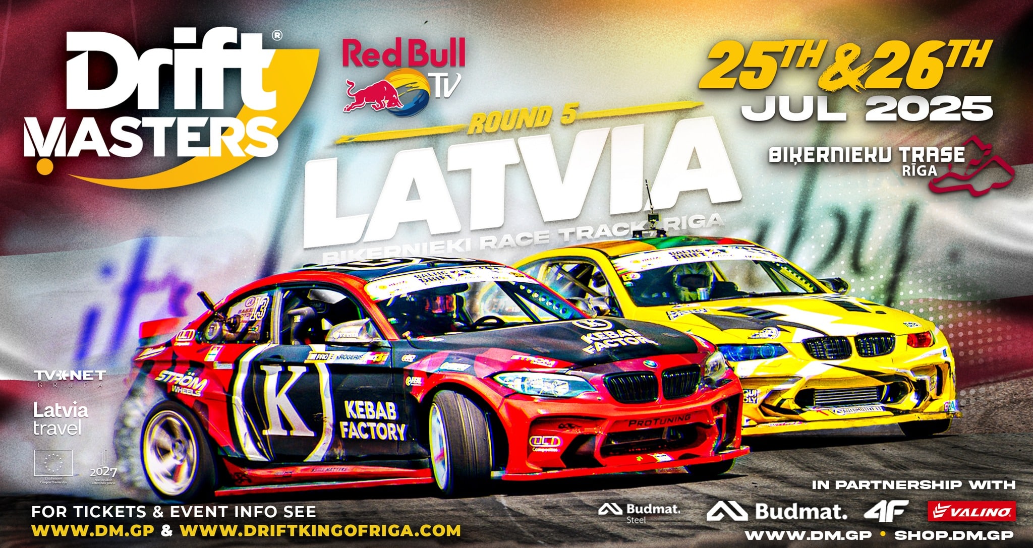 Drift Masters čempionāts – Riga 2025