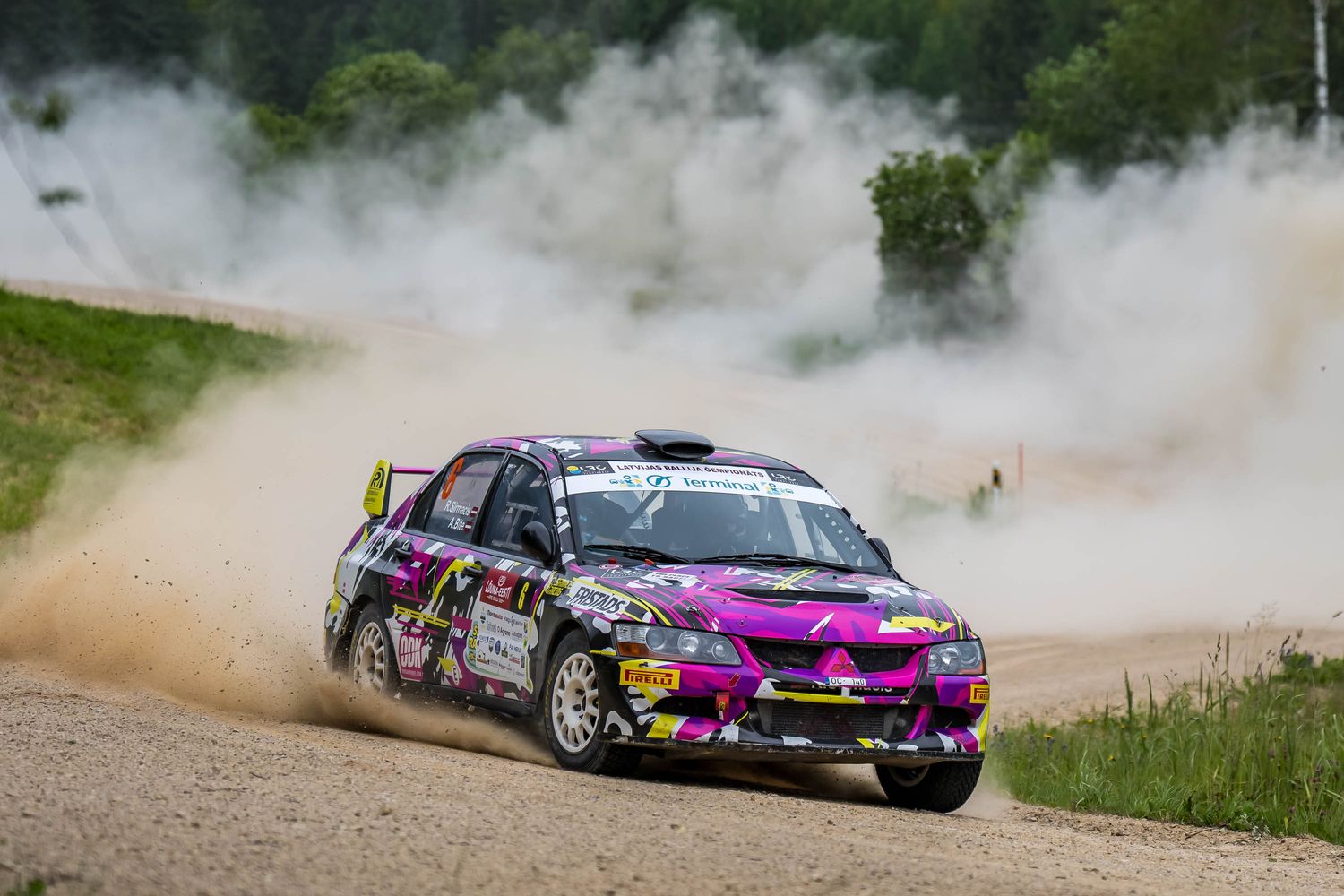 2025 09 23 F1 Ralfs Sirmacis Armands Bite Latvijas čempioni Rallijā © Latvijas Rallija Čempionāts