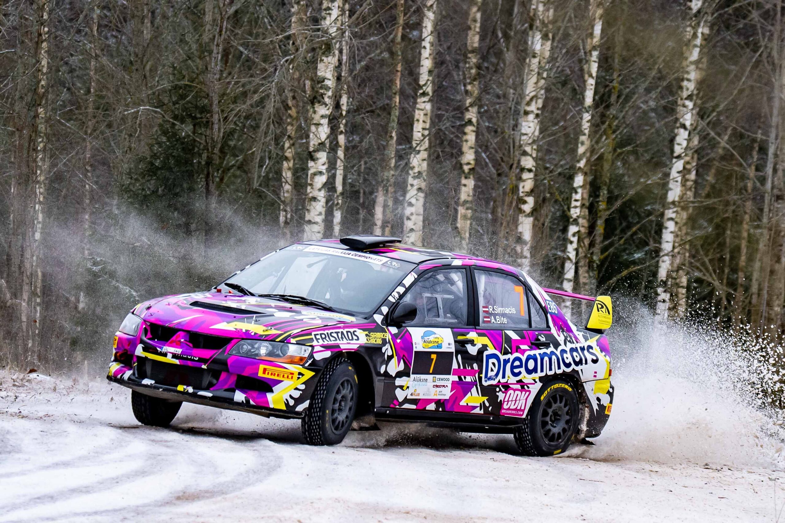 2025 12 05 F1 Latvijas Rallija čempionāts ©latvijas Rallija čempionāts