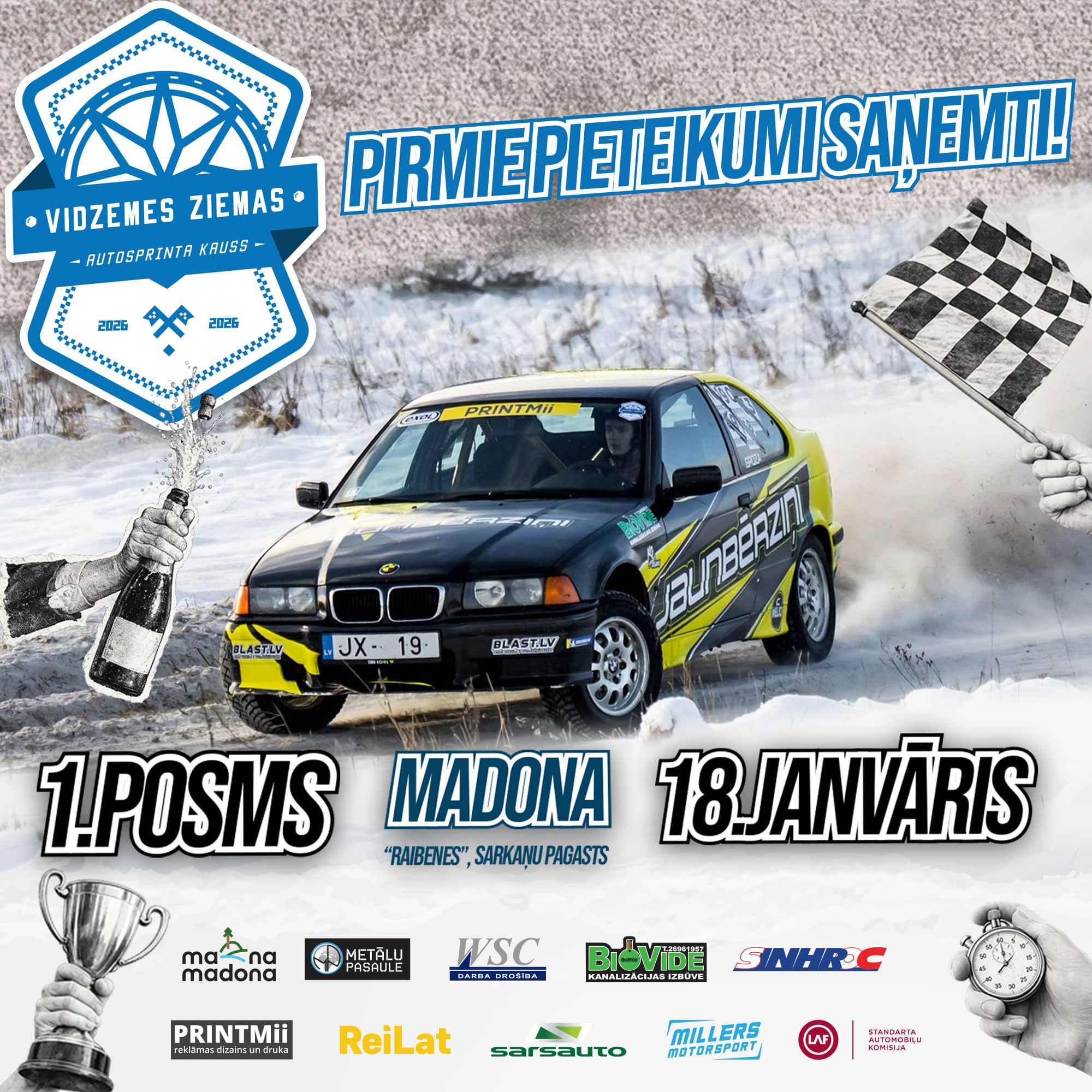 Vidzemes ziemas autosprinta kausa 1. posms